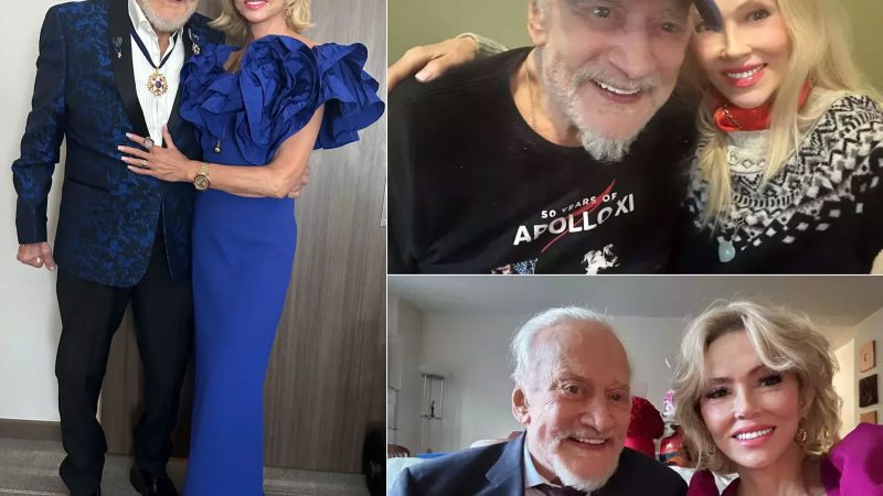 Între cei doi e o diferență de vârstă foarte mare iar el a luat-o de soție la 93 de ani. Astronautul Buzz Aldrin a mai fost însurat de trei ori iar despre româncă spune