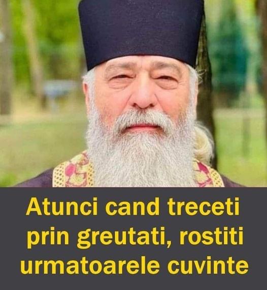 Învață să îți iei necazurile cu rugăciune. SFATUL părintelui Calistrat.