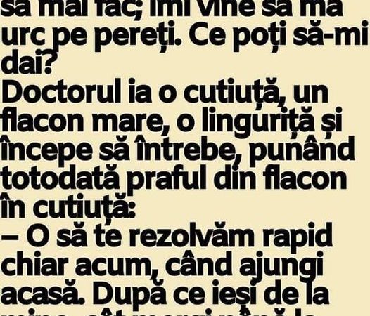 Doctore sunt constipată de o săptămână.