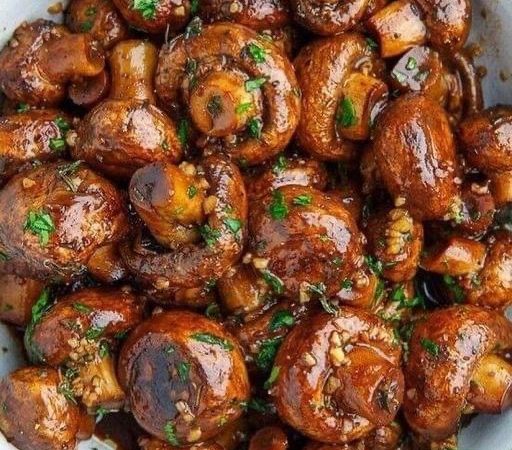 Aperitiv delicios de ciuperci champignon la cuptor