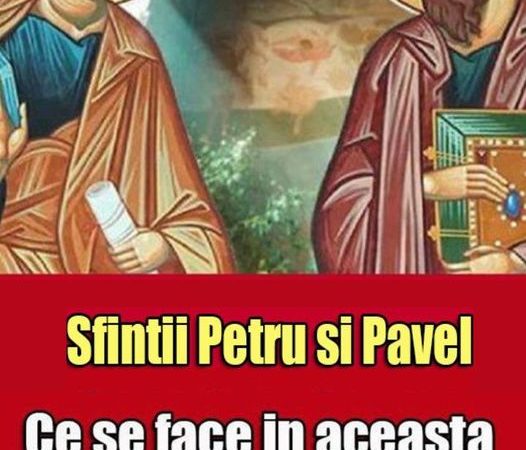 Sfinții Petru și Pavel 2024 La noapte Cerurile se deschid și dorințele se împlinesc  Ce trebuie să faci