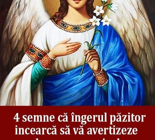 4 semne ca ingerul pazitor incearca sa te avertizeze in legatura cu un pericol