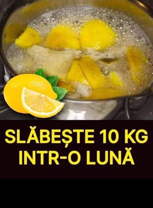 Fierbe o lămâie și bea apa de la ea. Slăbești până la 10 kg într-o lună. Cum trebuie să procedezi