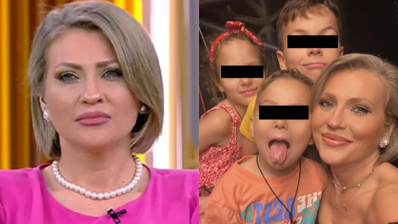 Momente dificile pentru Mirela Vaida Ce se întâmplă cu cei trei copii ai prezentatoarei TV