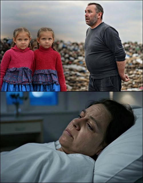 l-a găsit pe cele două fetițe gemene în pustietate le-a lăsat acasă cu soția lui care era paralizată și a plecat. dar când s-a întors spre dimineață a rămas fără cuvinte