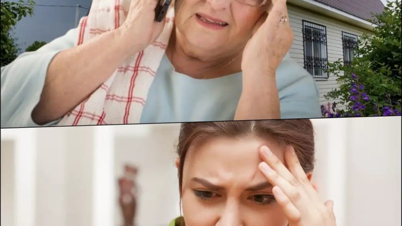 De îndată ce mama și-a vândut casa fiica și ginerele și-au făcut apariția