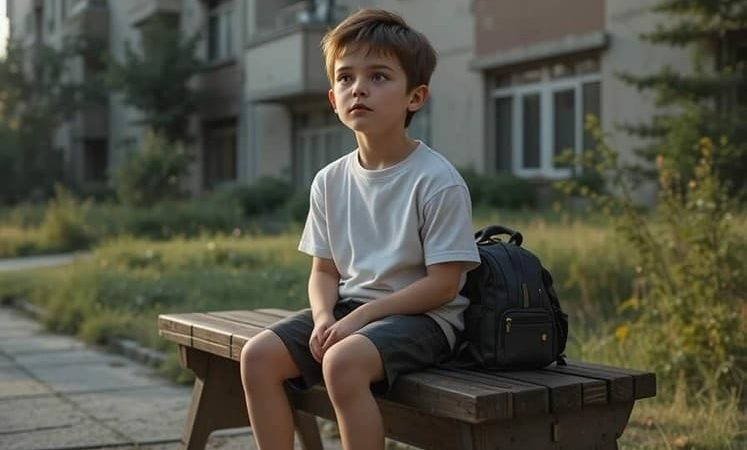 Mama m-a pus să aștept pe bancă Nu am mai văzut-o până ani mai târziu