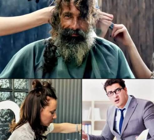 Directorul a certat-o pe fată că a tuns un om al străzii în salonul de lux. Dar a doua zi directorul a rămas FĂRĂ CUVINTE când a văzut ce s-a întâmplat